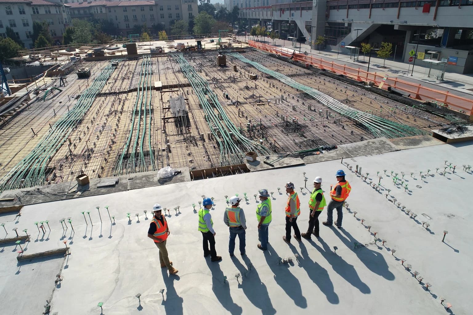 Mix Service completed Site 1