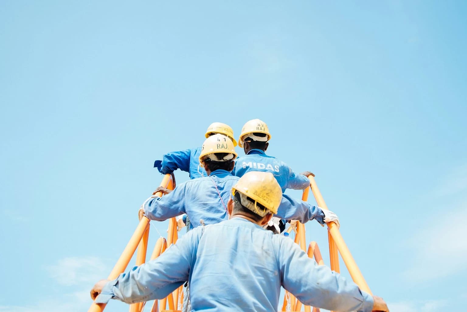 Mix Service team on site